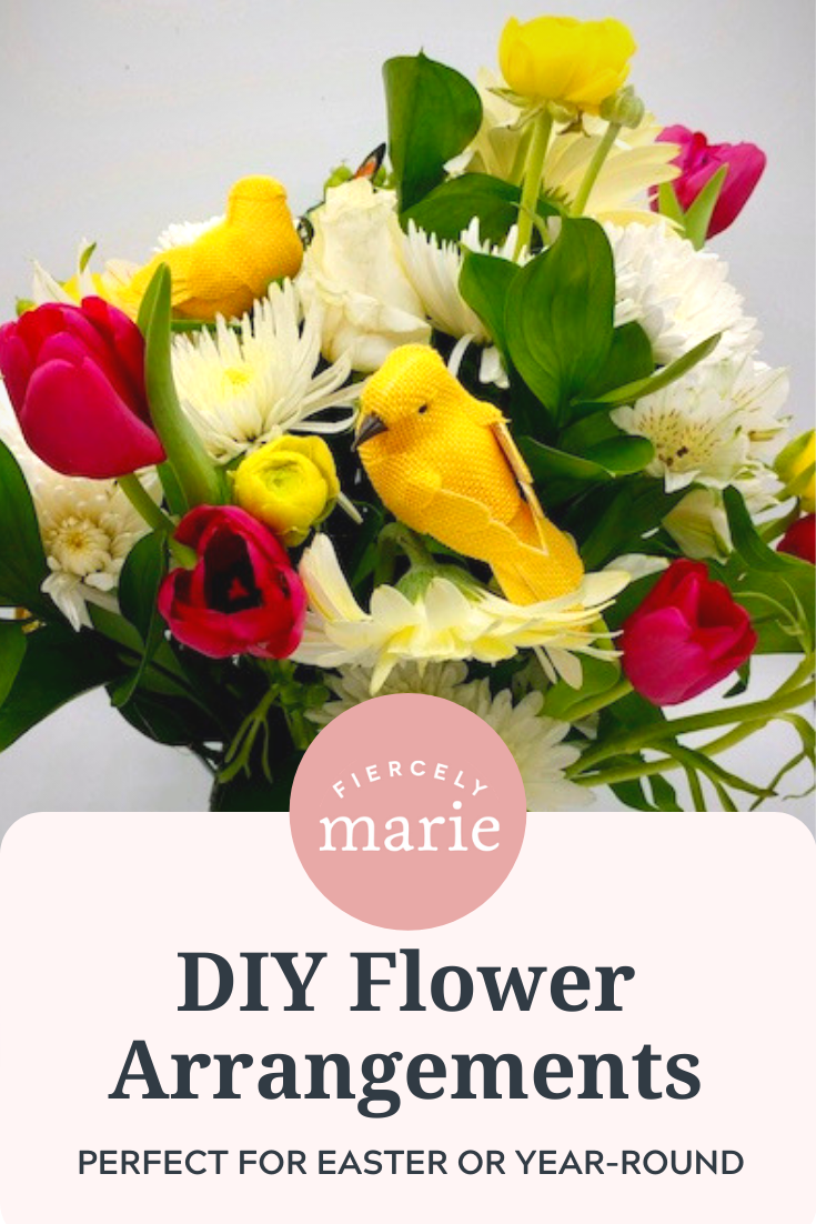DIY Flower Arrangements for your Easter Table Decorations