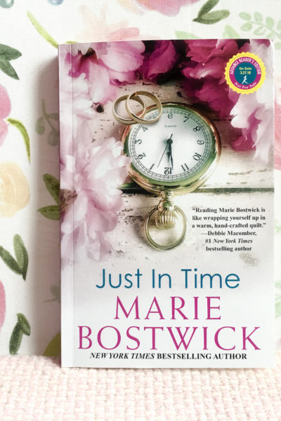 my new book, just in time, hits shelves March 27th!