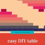 easy DIY table runner