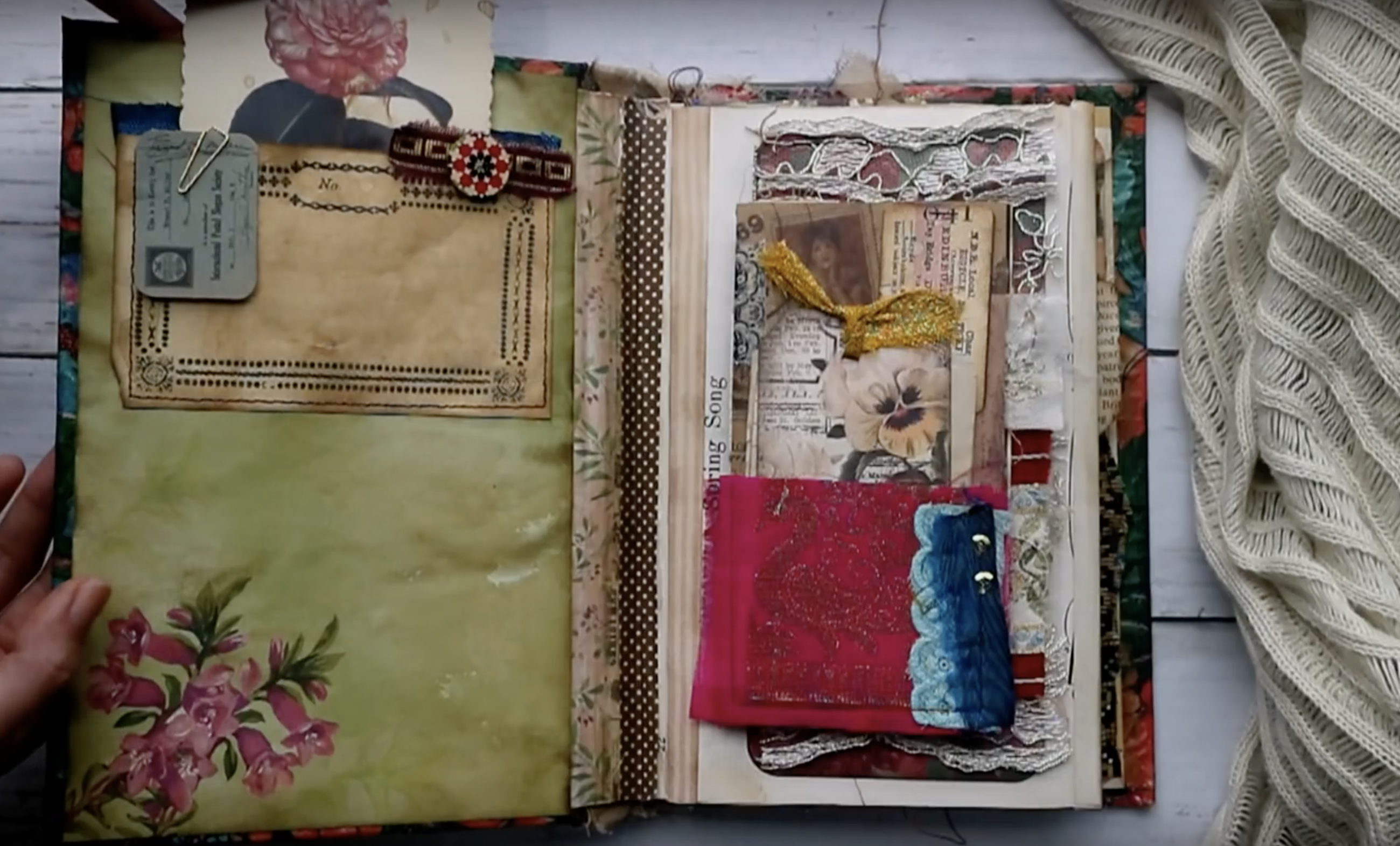 judygruppSTUDIO: Art Journal - I love the smell of old books