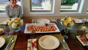 summer dinner party menu weight watchers