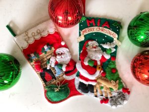 handmade Christmas stockings