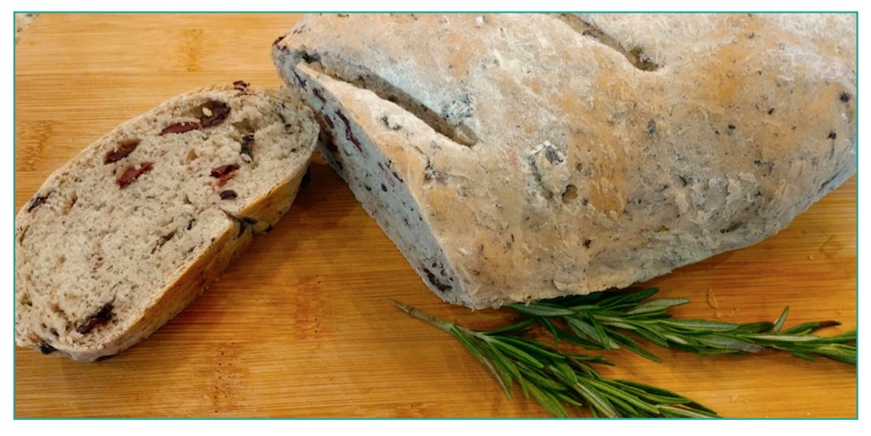 rosemary olive loaf - hope on the inside