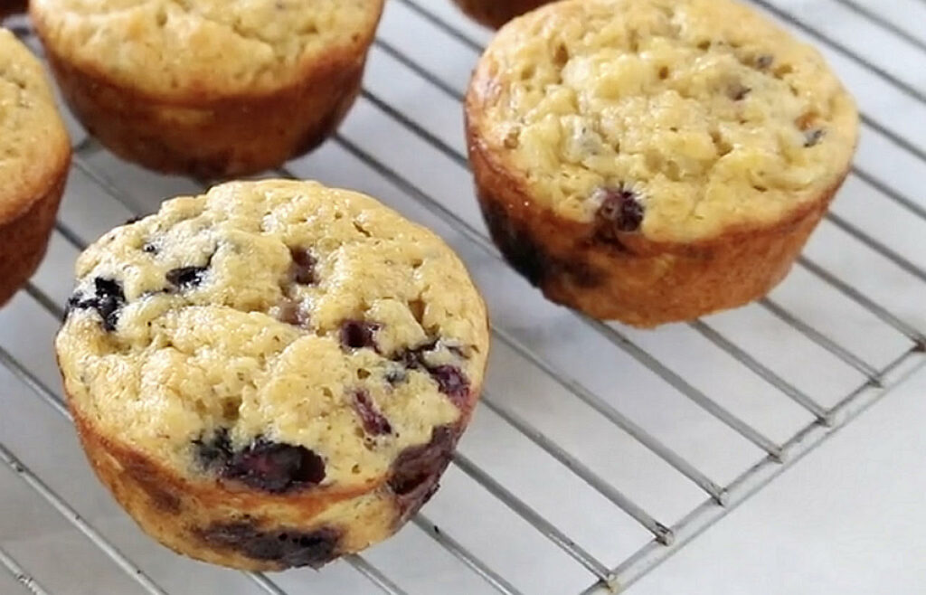 blueberry miracle muffins