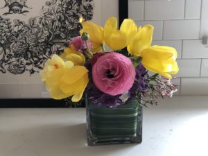 DIY flower arrangements