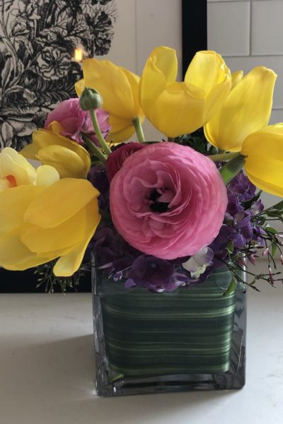 DIY flower arrangements
