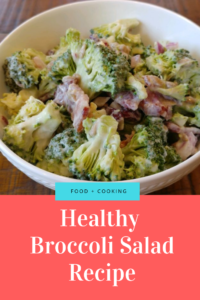 healthy broccoli salad