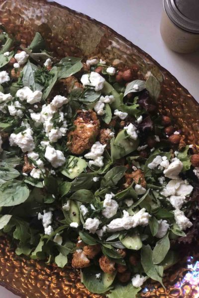 fall salad, cauliflower salad