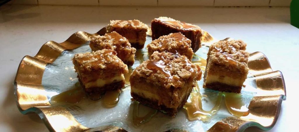 pumpkin spice recipe, pumpkin cheesecake bar