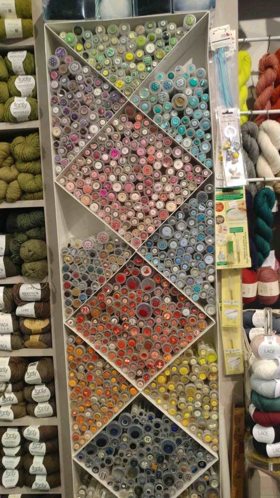 Paris fabric shopping