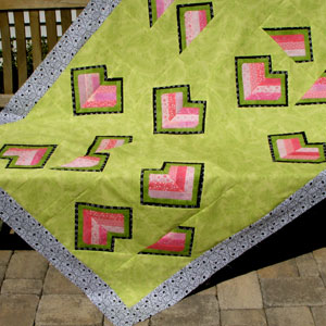 Broken Hearts Mending Quilt Pattern