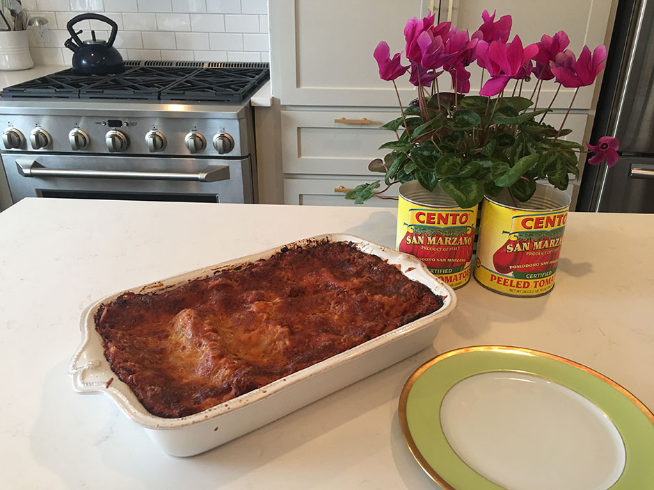 Jesse's E-Z Spatini Lasagna (& Mrs. DiCindio) ~ - Kitchen Encounters