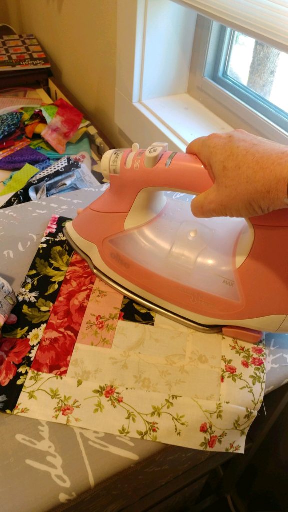 oslio smart iron pink quilting