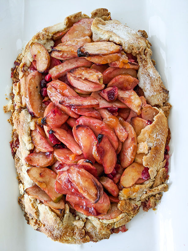 A Rustic Apple and Cranberry Tart Recipe - Marie Bostwick