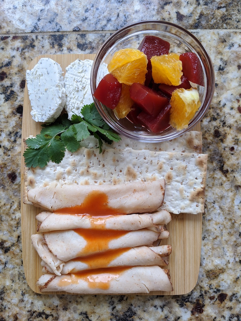 mini charcuterie board