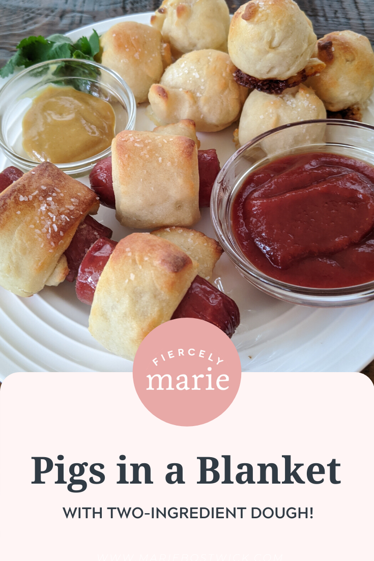 Easy Appetizers: Pigs in a Blanket – with 2 Ingredient Dough