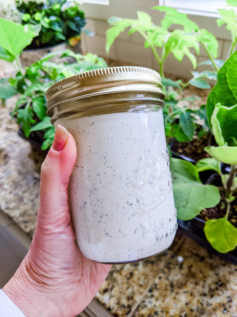 Ranch Salad Dressing Mason Jar Gift - An Oregon Cottage