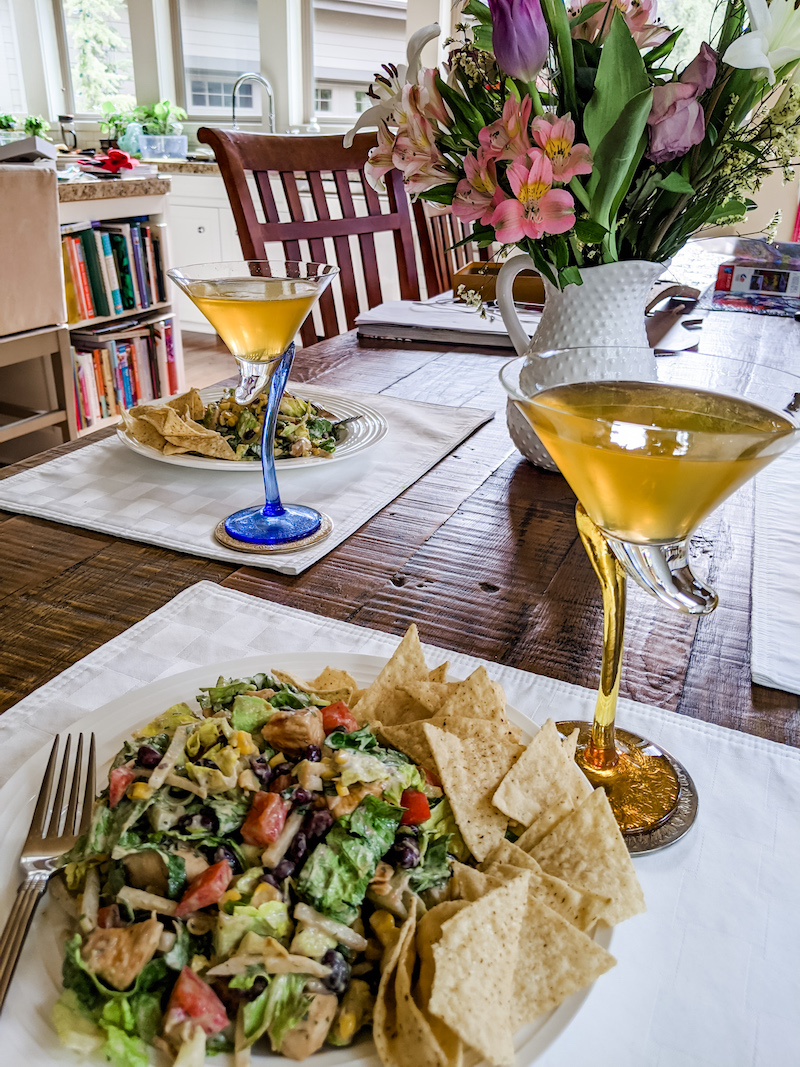 California Pizza Kitchen Copycat BBQ Chopped Chicken Salad - Marie Bostwick