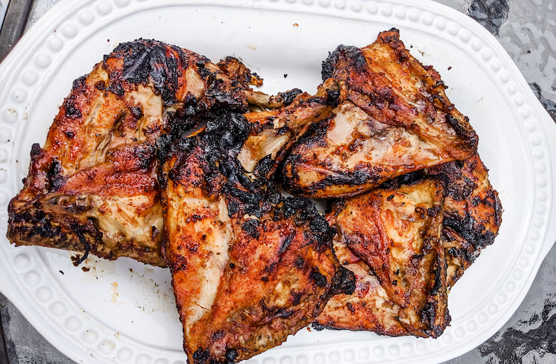 Chicken with BBQ Dry Rub