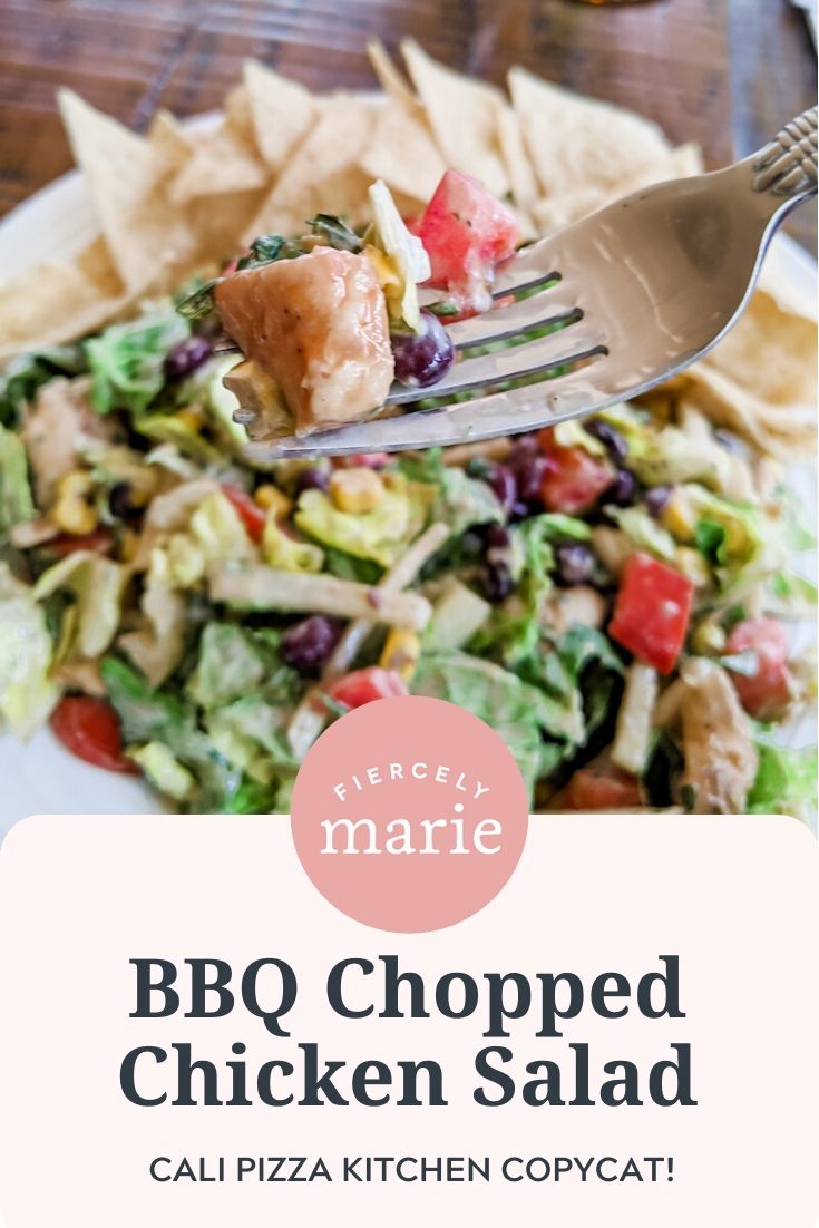 California Pizza Kitchen Copycat BBQ Chopped Chicken Salad