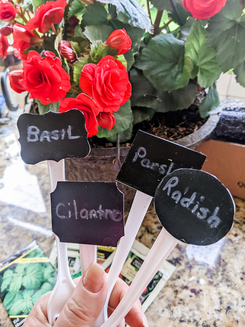 DIY Garden Markers