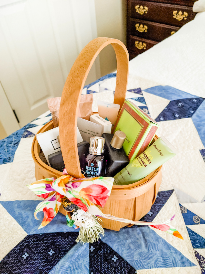 Guestroom Tips: Welcome Basket