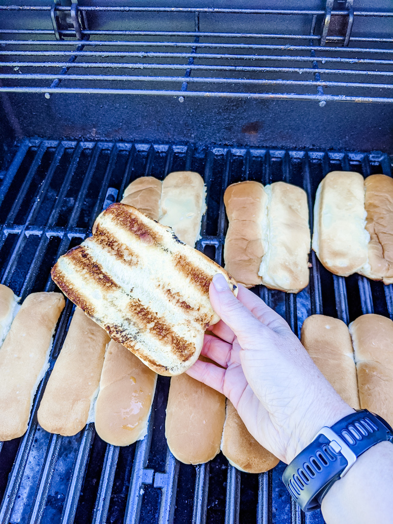 Toasted Hot Dog Buns