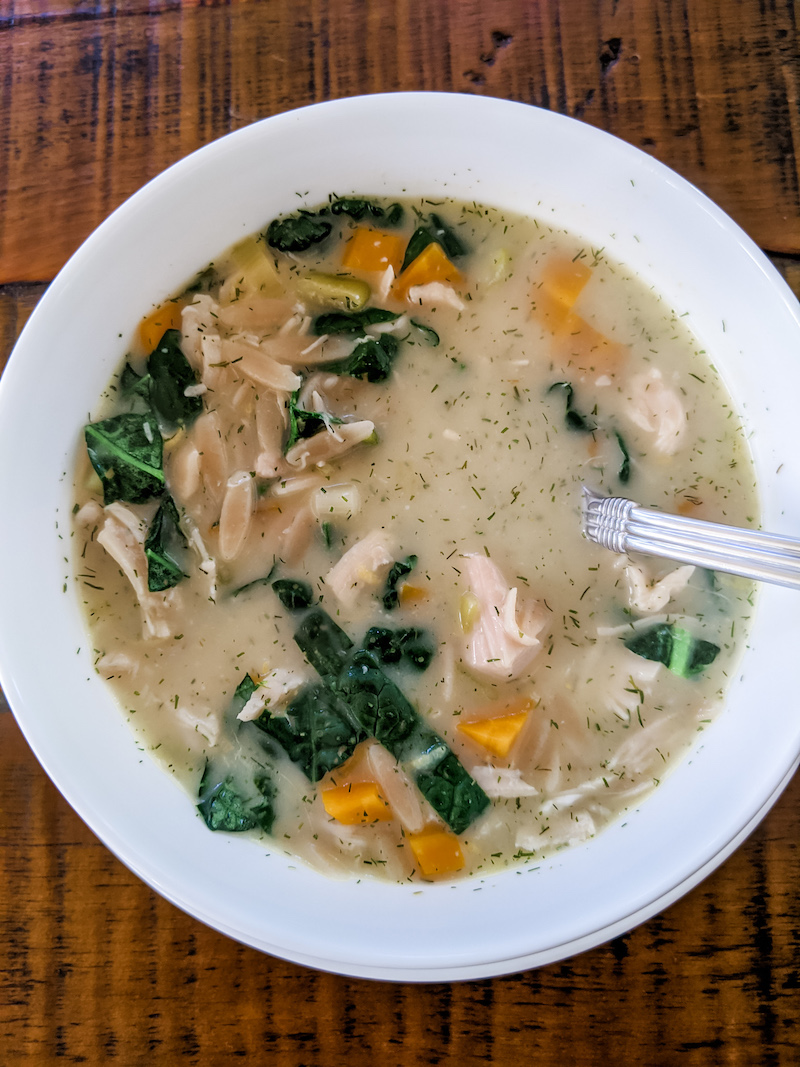 Summer Soup: Lemon Chicken Soup