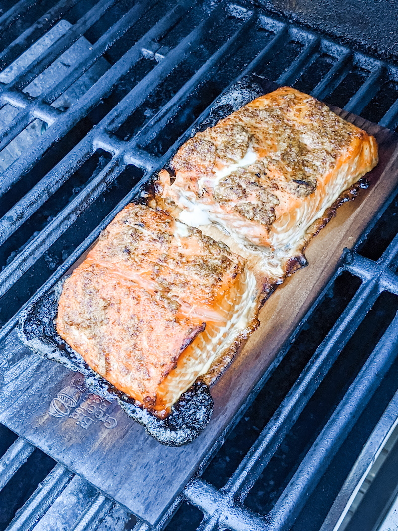 Grilled Cedar Plank Salmon