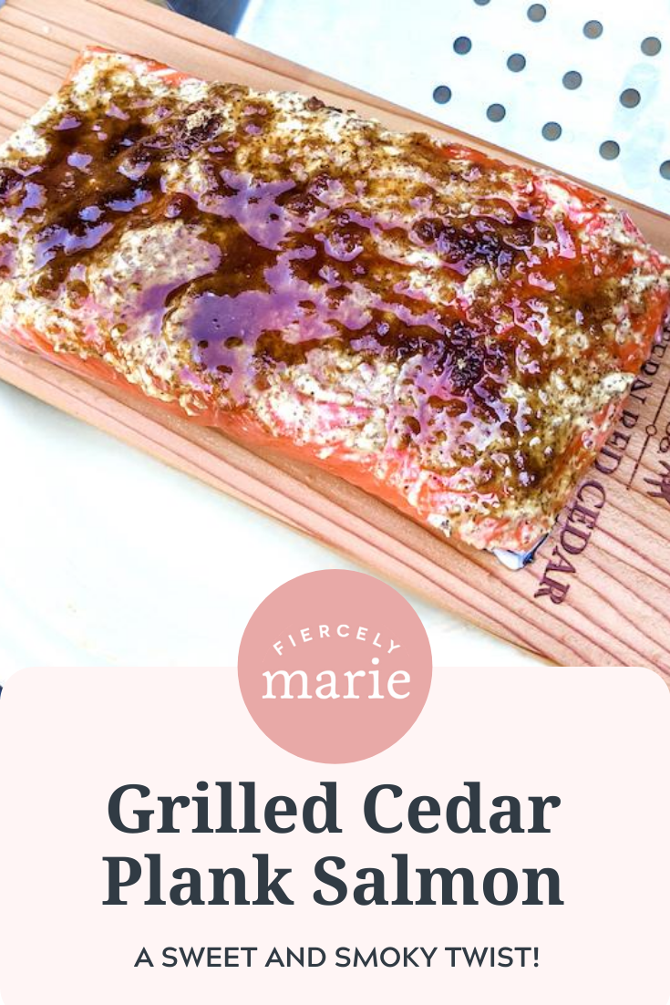 My Grilled Cedar Plank Salmon