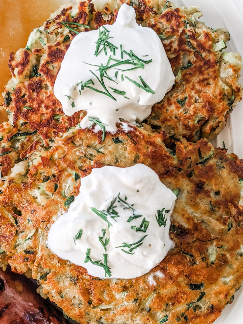 savoury zucchini cakes