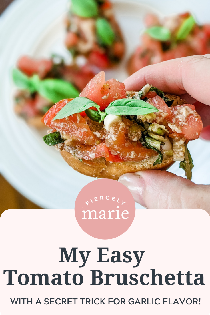 My Easy Tomato Bruschetta