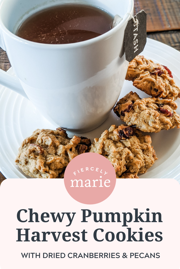 Chewy Pumpkin Harvest Cookies