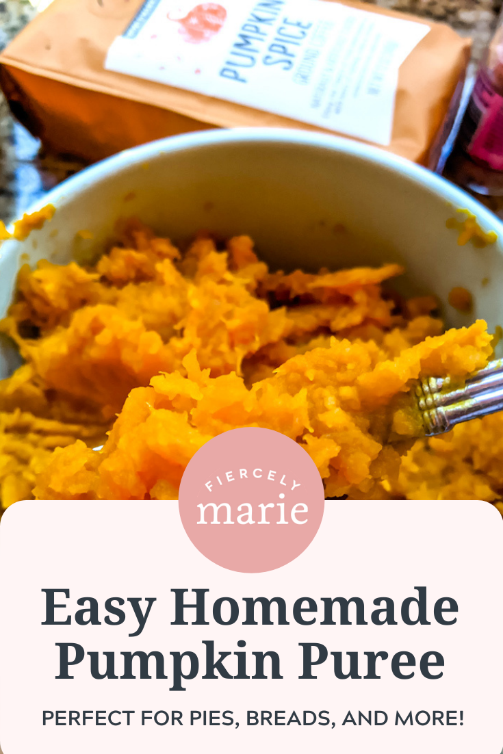 Easy Homemade Pumpkin Puree - Better than Canned!