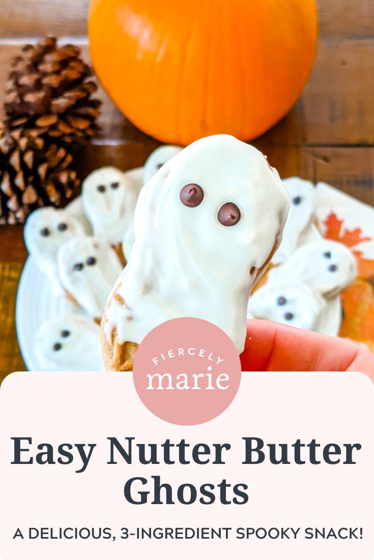 Easy Nutter Butter Ghosts: Halloween at Home