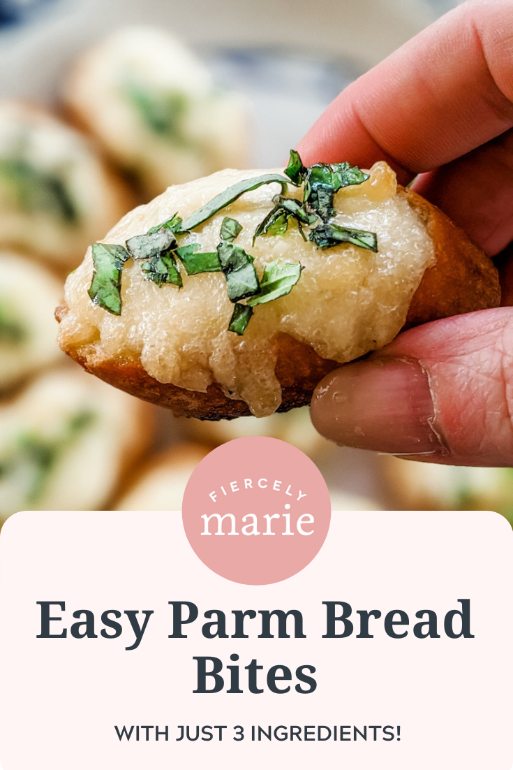 3 Ingredient Appetizer: Easy Parm Bread