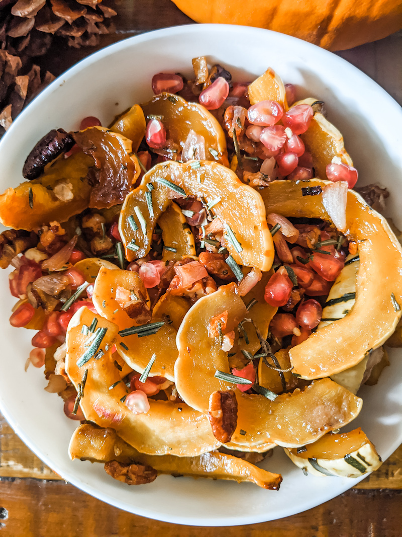 Oven Roasted Delicata Squash Marie Bostwick