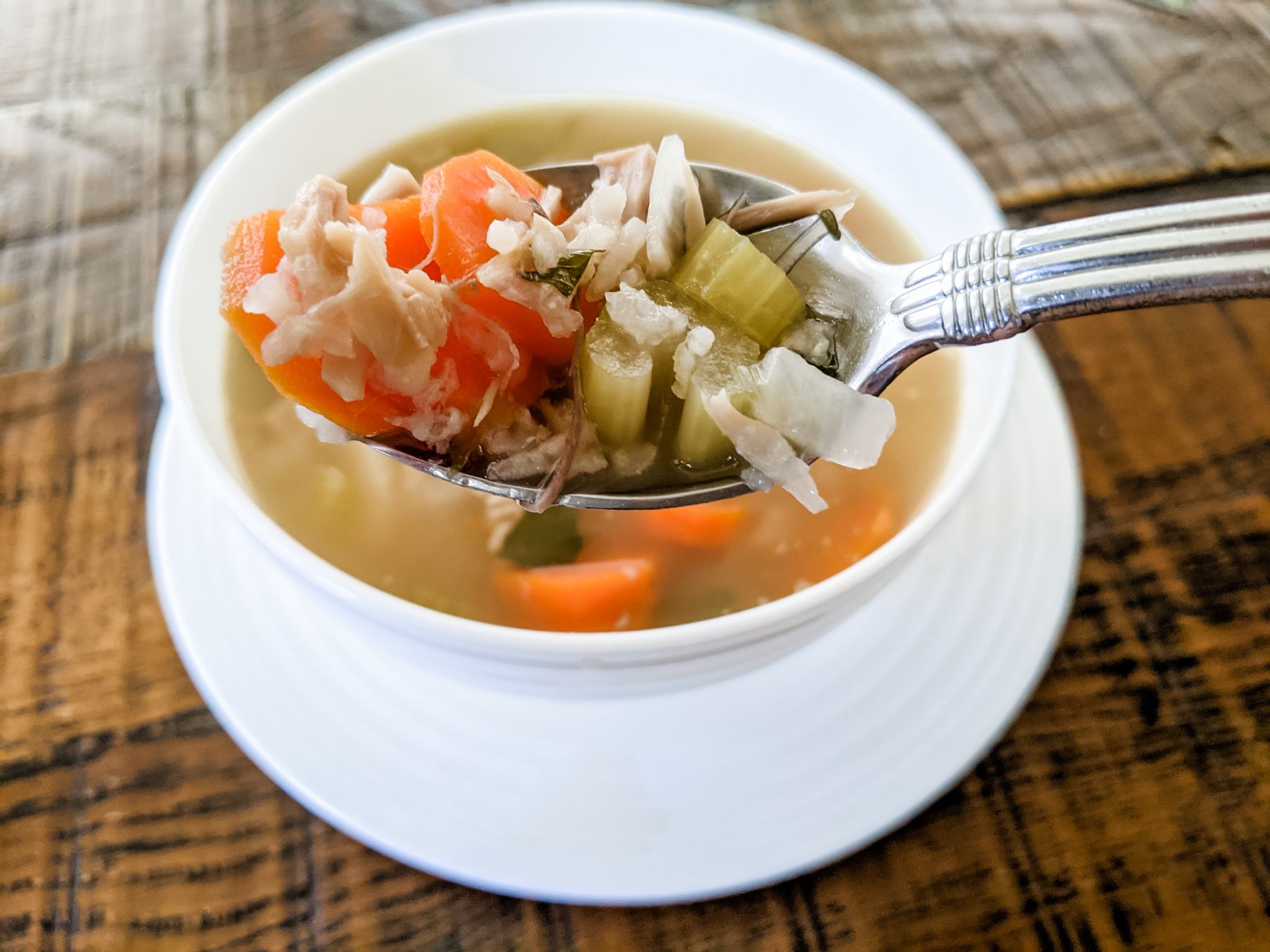 Healthy Leftover Turkey Soup Recipe - The Schmidty Wife