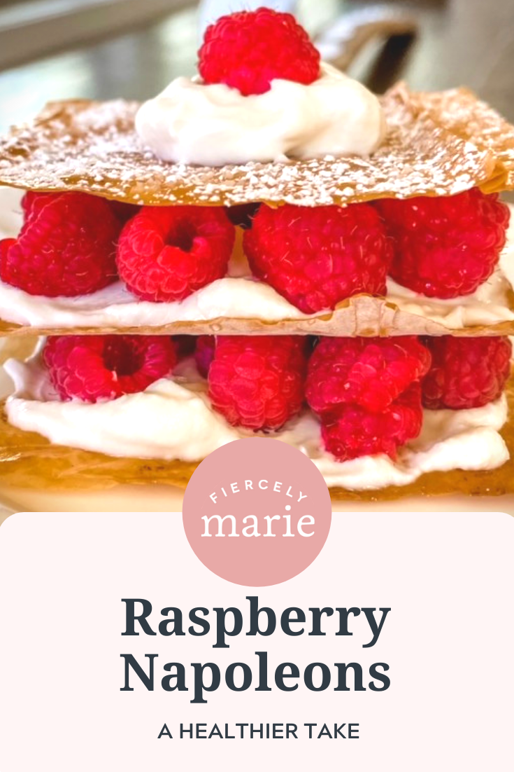 Raspberry Napoleons – A Healthy Dessert