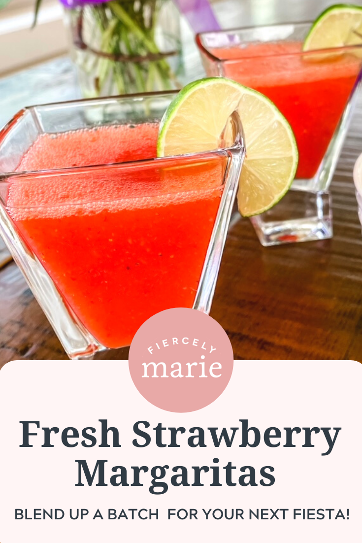 Fresh Strawberry Margaritas