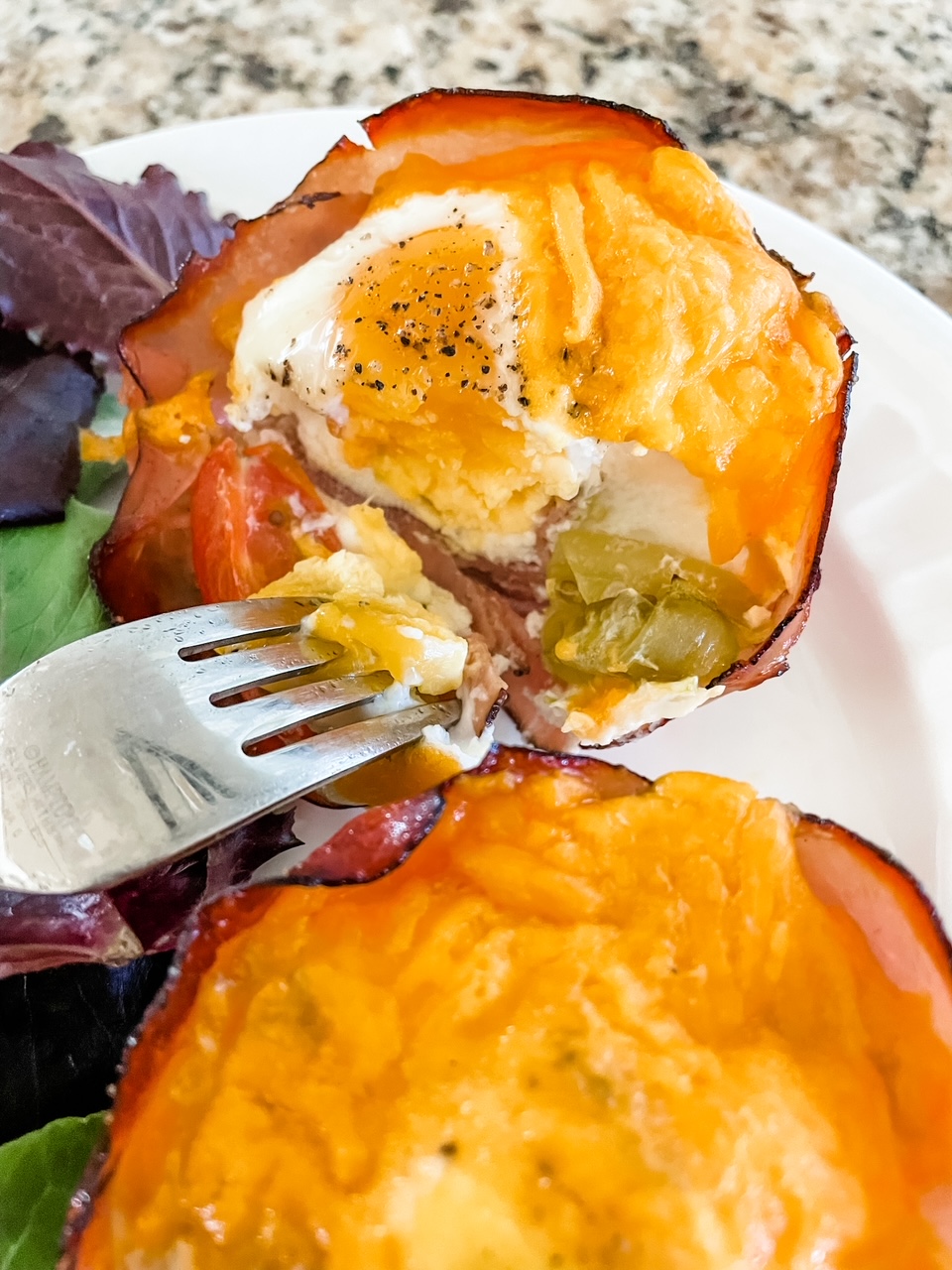 Ham and Egg Cups - Savor + Savvy