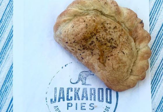 A picture of a pie from JackieRoo Pies