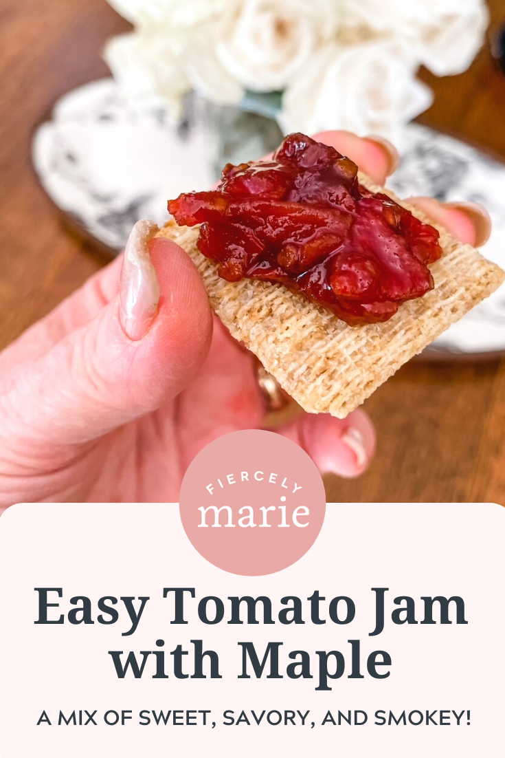 Easy Tomato Jam with Maple