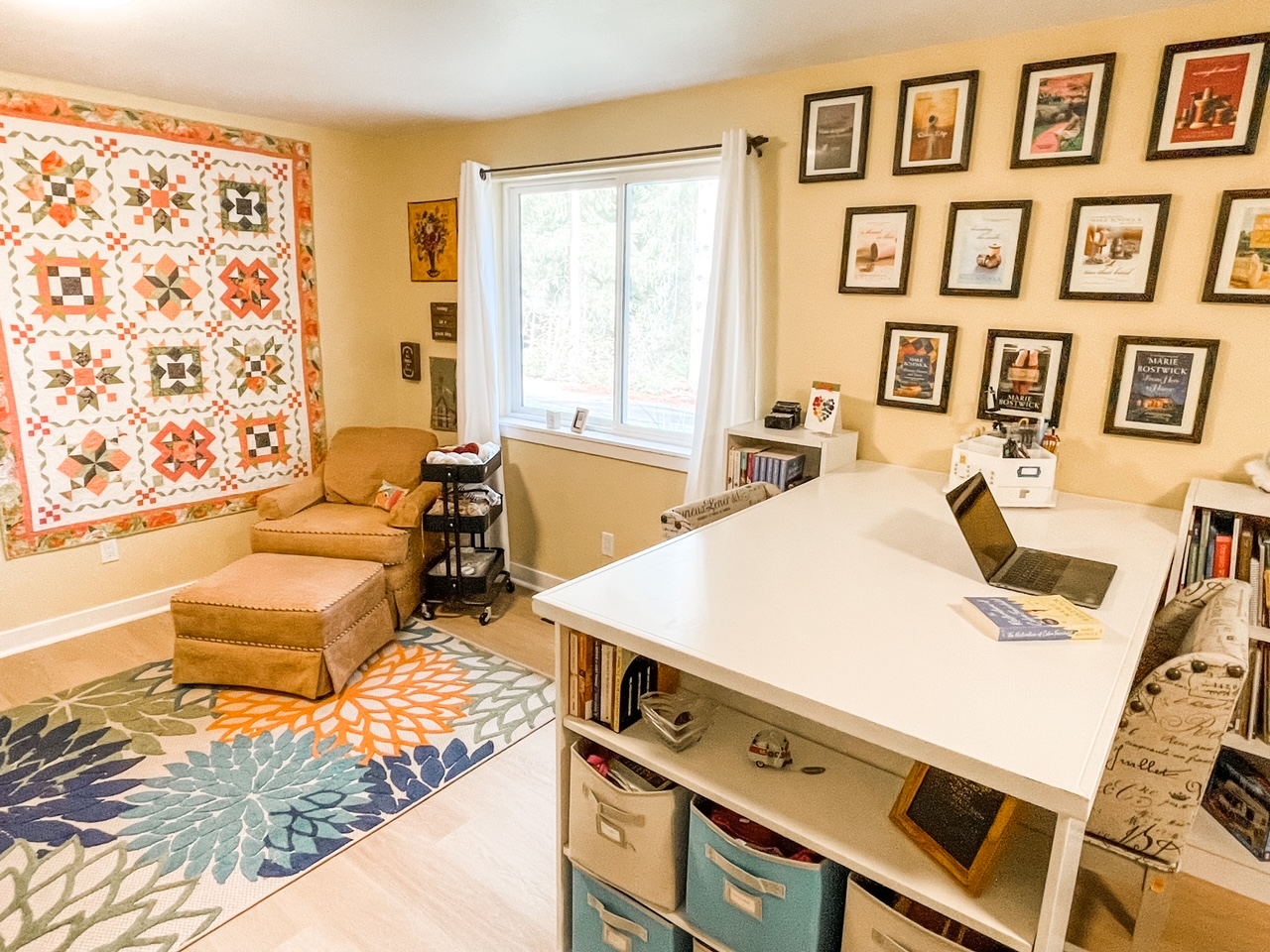 A (Craft) Room of One's Own: Craft Room Ideas, Inspiration, and Eye Candy -  Marie Bostwick