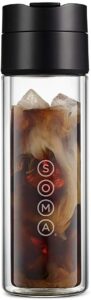 SOMA Double Wall Glass Tea and Coffee Cold Brew Bottle, one of the gifts for all the men in your life