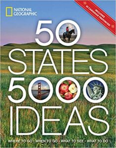 50 States, 5,000 Ideas: Where to Go, When to Go, What to See, What to Do, one of the literary gifts for all the men in your life