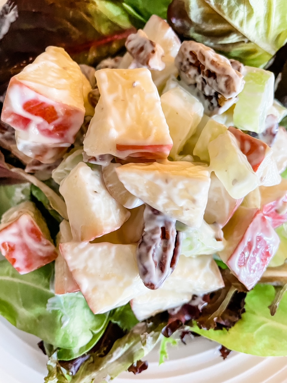 Waldorf salad cups recipe