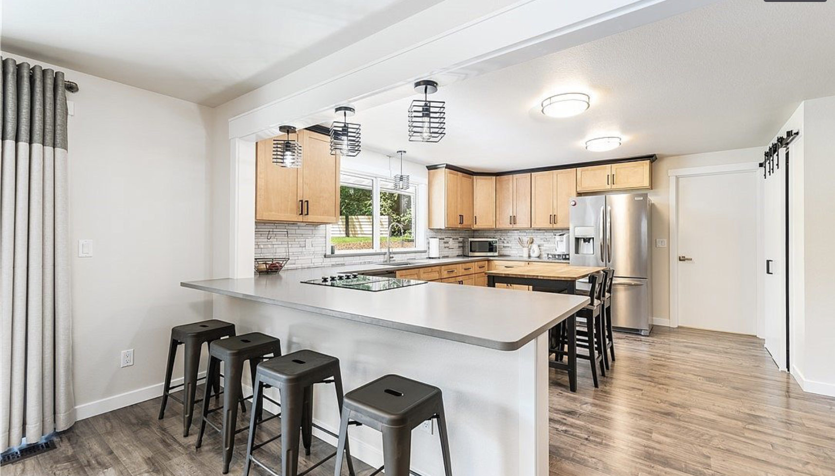 The 'before' of Marie's kitchen remodel