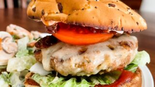 Grilled Turkey Burgers