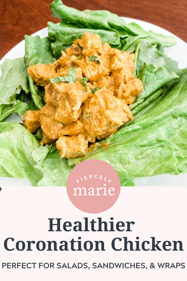 Healthier Coronation Chicken